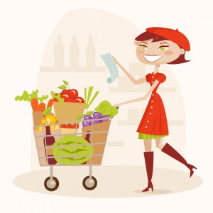 shopping woman